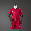 Kit Infantil Portugal Home 26/27 - Copa do Mundo 2026