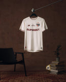 Camisa São Paulo Comemorativa 26/27 Jogador New Balance Masculina - Off White