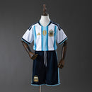 Kit Infantil Argentina 26/27 - Copa do Mundo 2026