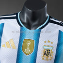 Camisa Argentina Home - Masculina Versão Jogador - Copa do Mundo 2026
